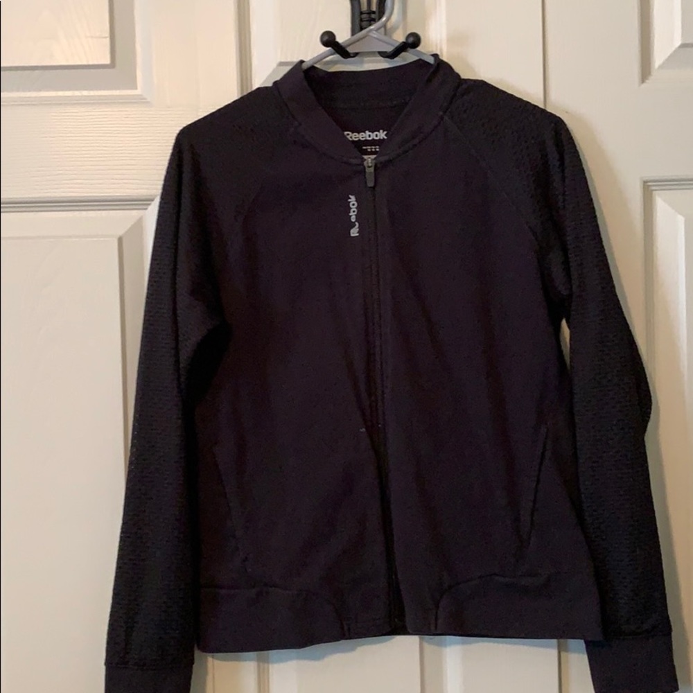 Loved light Reebok bomber style jacket